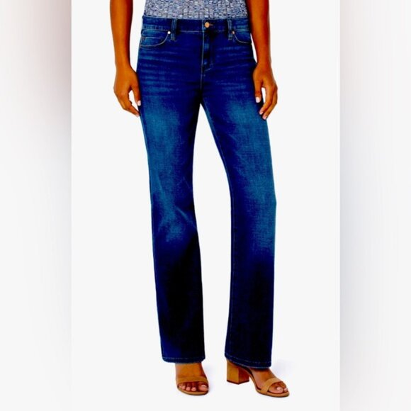 Liverpool Jeans Sz. 14P Lucy Boot Cut 10" Rise - Picture 1 of 13